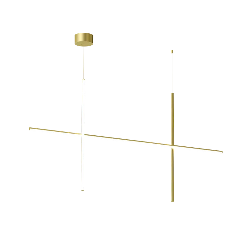 Poslední Šance Flos Coordinates S 2, závěsné svítidlo anodizovaná champagne, 55W 2700K
