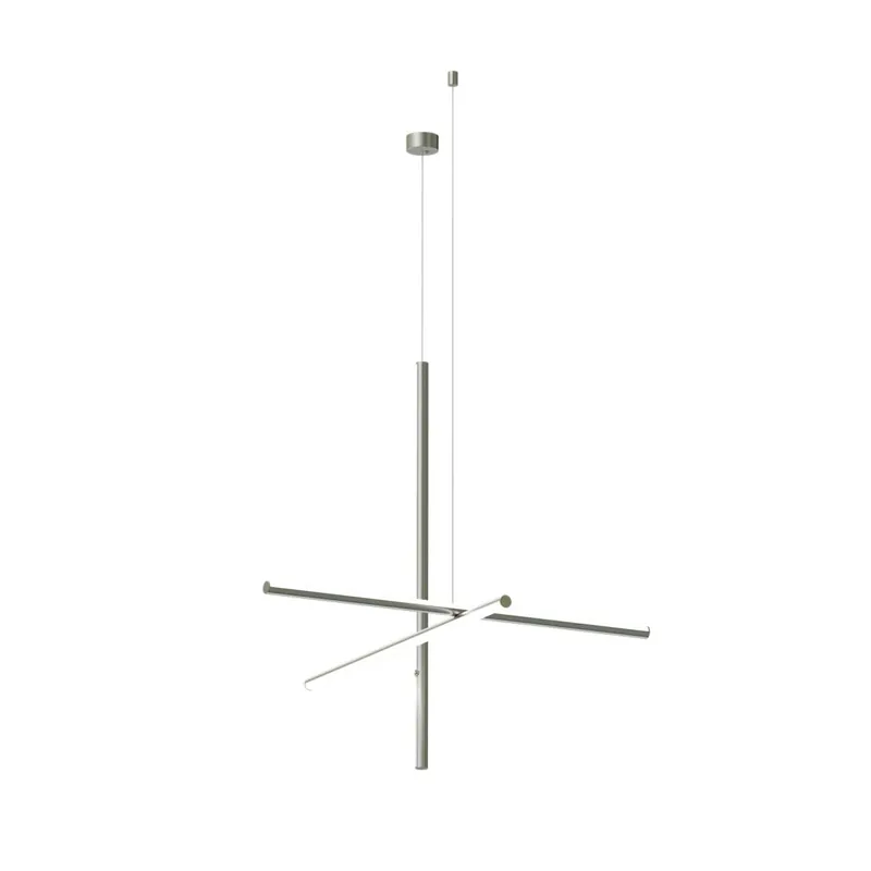 Flos Coordinates S 1 CLIII, závěsné svítidlo, stříbrná, 32W 2700K Objednat Nyní