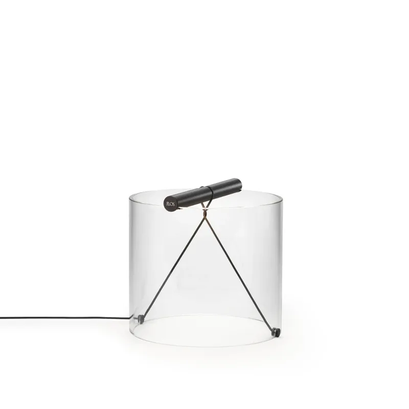 Akční Nabídka Flos To-Tie T1, černá designová lampička se stmívačem, 7W 2700K, průměr 20cm, výška 19cm