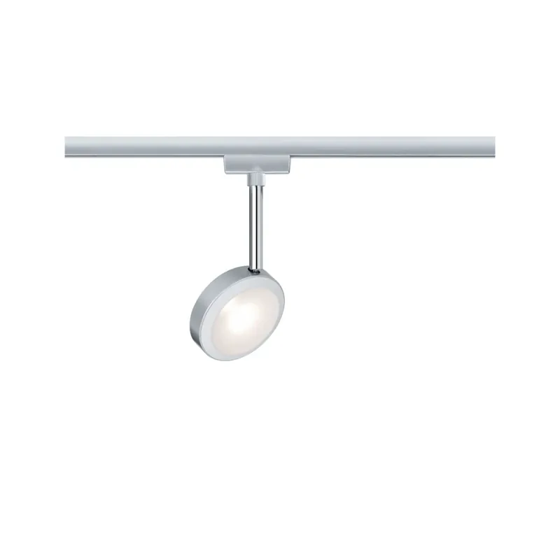 Dokud Zásoby Vydrží Paulmann Discus, spot pro Urail system, 1x5,3W LED 2700K, stmívatelný, matný chrom/chrom