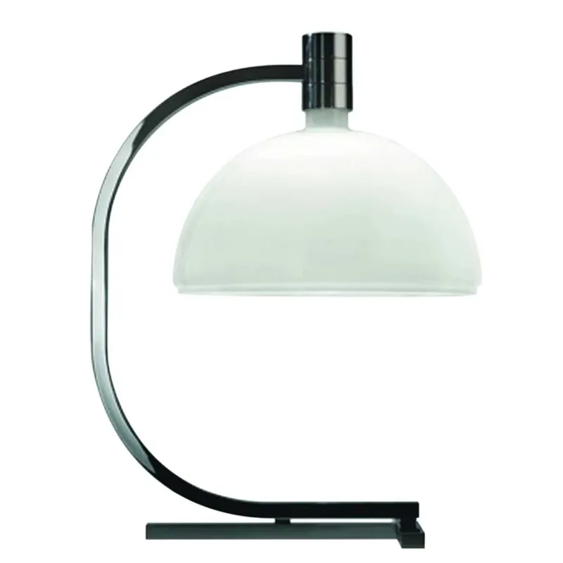 Vysoce Kvalitní Nemo AS1C, chromová stolní lampa se stmívačem, 1x150W E27, výška 64cm