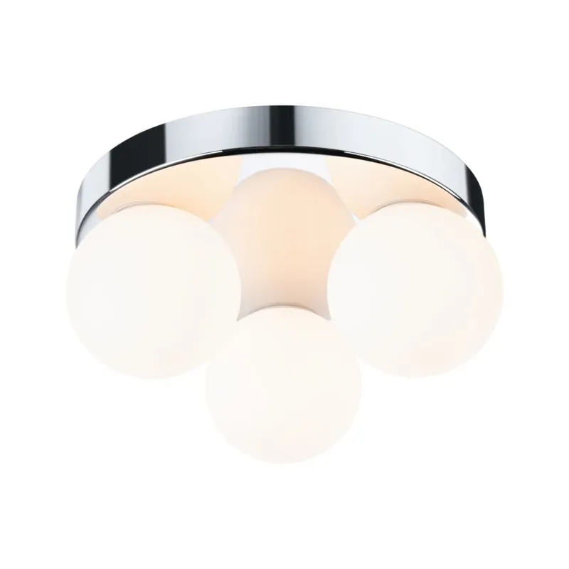 Poslední Šance Paulmann Gove, koupelnové stropní svítidlo 3xG9 max. 20W, chrom, průměr 22cm, IP44