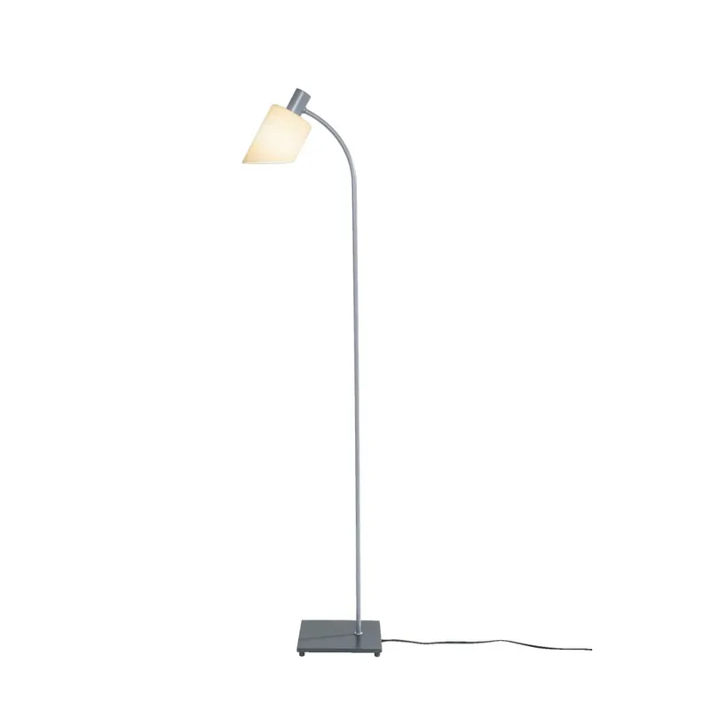 Nemo Lampe De Bureau, lampa pro čtení s bílým stínítkem, 1x20W E14, výška 120cm Cenová Bomba