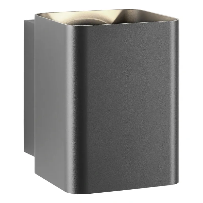 Výhodná Nabídka Venkovní nástěnné svítidlo Lugo Wall LED 13,5W 3000K, antracit, výška 13,9cm, IP54