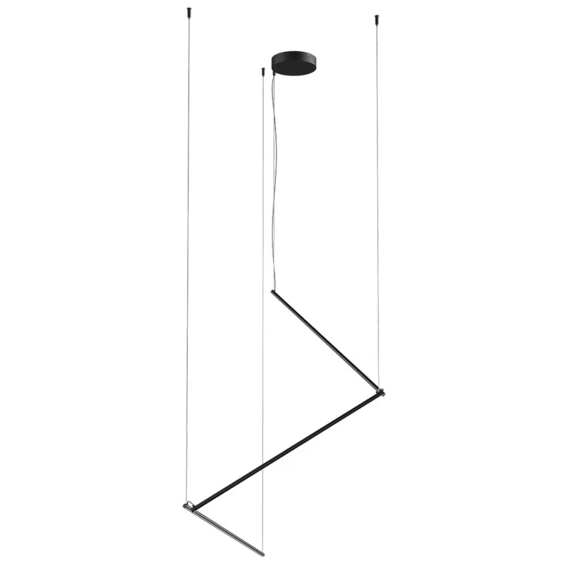 Redo Stick, závěsné svítidlo LED 36W 3000K, stmívatelné, černá, délka 3x86cm Vrácení Zdarma