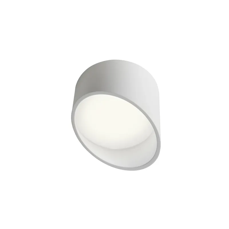 Redo Uto, bílé stropní svítidlo LED 6W 3000K, průměr 12cm Levný