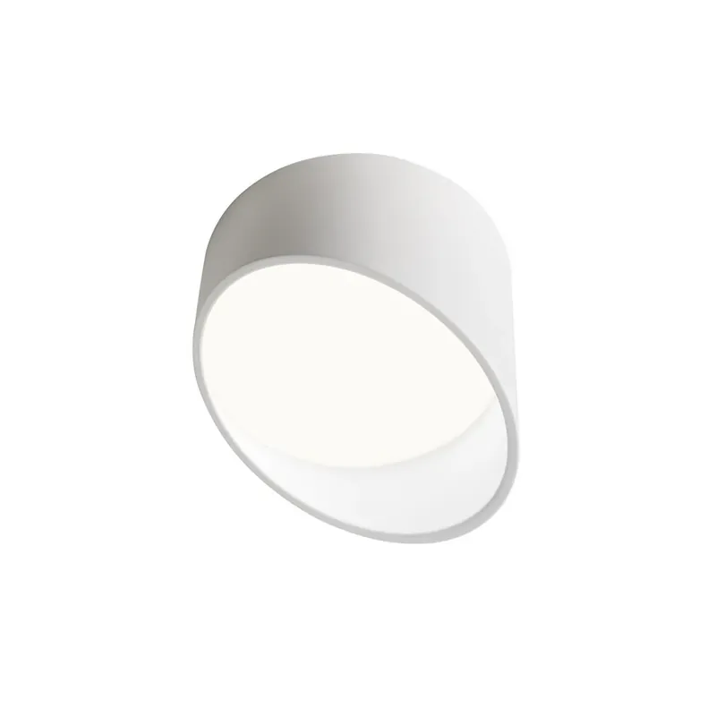 Redo Uto, bílé stropní svítidlo LED 6W 3000K, průměr 14cm Autentický