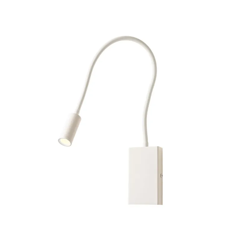 Must-Have Redo Wallie, bílé nástěnné svítidlo LED 3W 3000K, délka 11+56cm