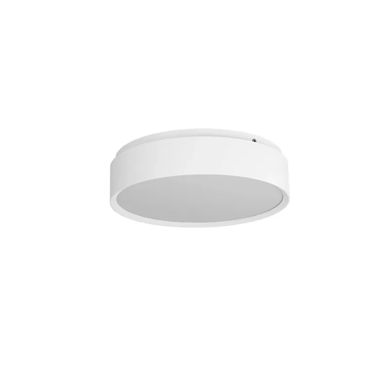 Redo Yomo, bílé stropní svítidlo LED 29W 3000K, tříkrokové stmívání, průměr 27cm Sezónní Sleva