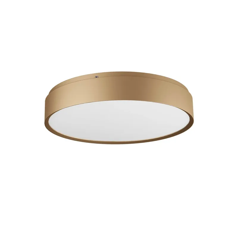 Výhodná Nabídka Redo Yomo, zlaté stropní svítidlo LED 43,6W 3000K, tříkrokové stmívání, průměr 37cm