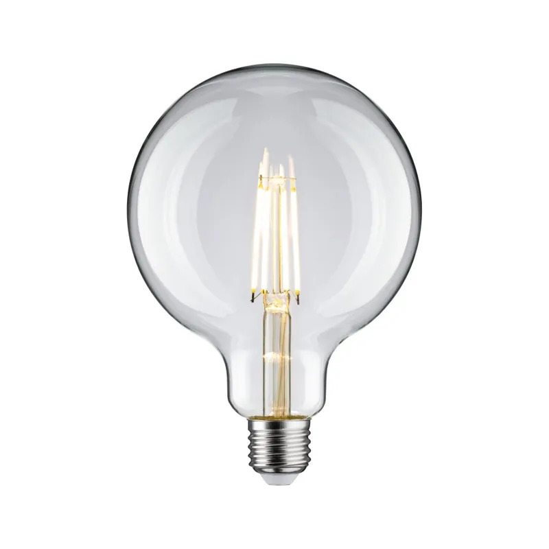 Novinka Paulmann LED Globe G125 čirá žárovka, 9W LED 2700K E27, prům. 12,5cm