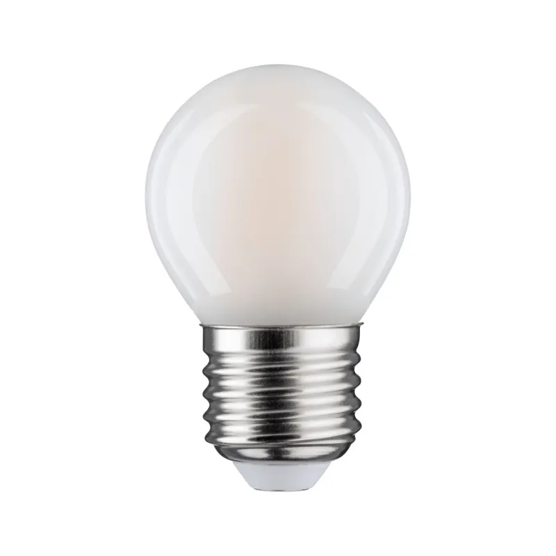 Super Cena Paulmann LED žárovka mini globe 5W E27 2700K mléčná, výška 7,2cm, stmívatelná