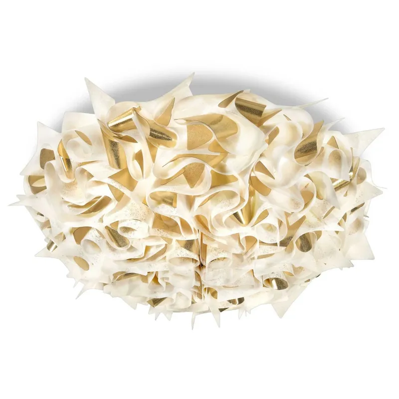 Slamp Veli Aurea Large, bílo-zlaté stropní svítidlo, 3x12W E27, prům. 78cm Nejprodávanější