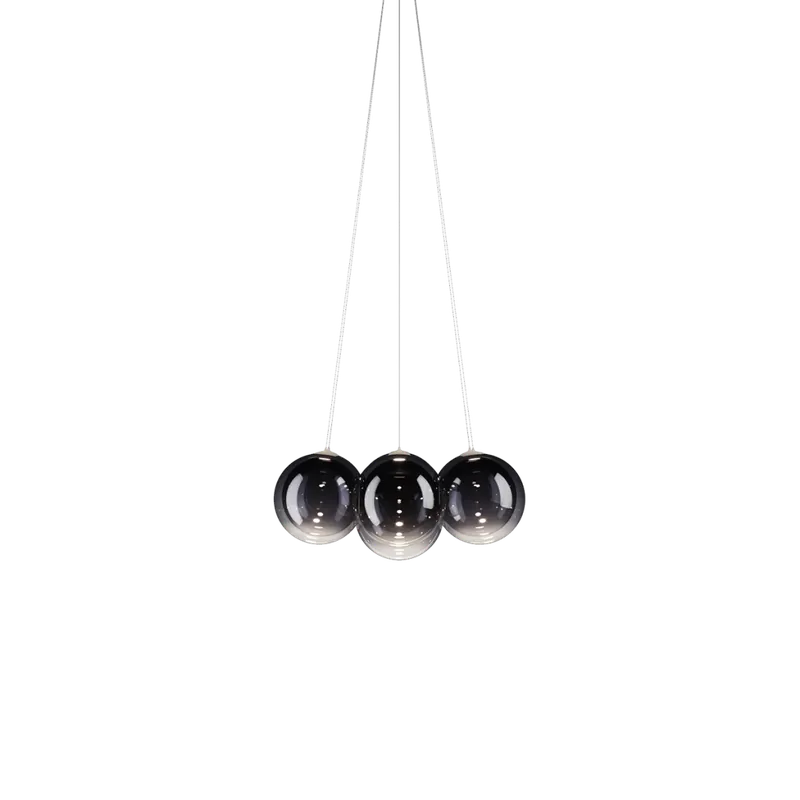 Speciální Cena Lodes Random Cloud 7 ø28, závěsné svítidlo LED 7 x 5W 3000K, kouřové sklo, průměr 76cm