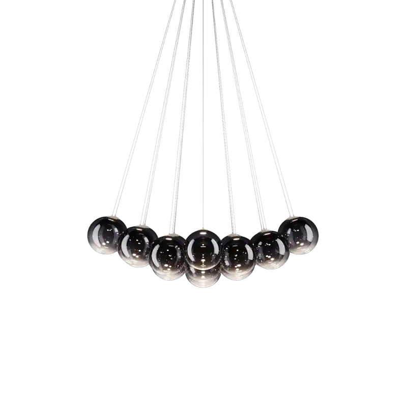 Jen Po Omezenou Doba Lodes Random Cloud 23 ø23, závěsné svítidlo LED 23 x 5W 2700K, kouřové sklo, rozměr 141x115cm
