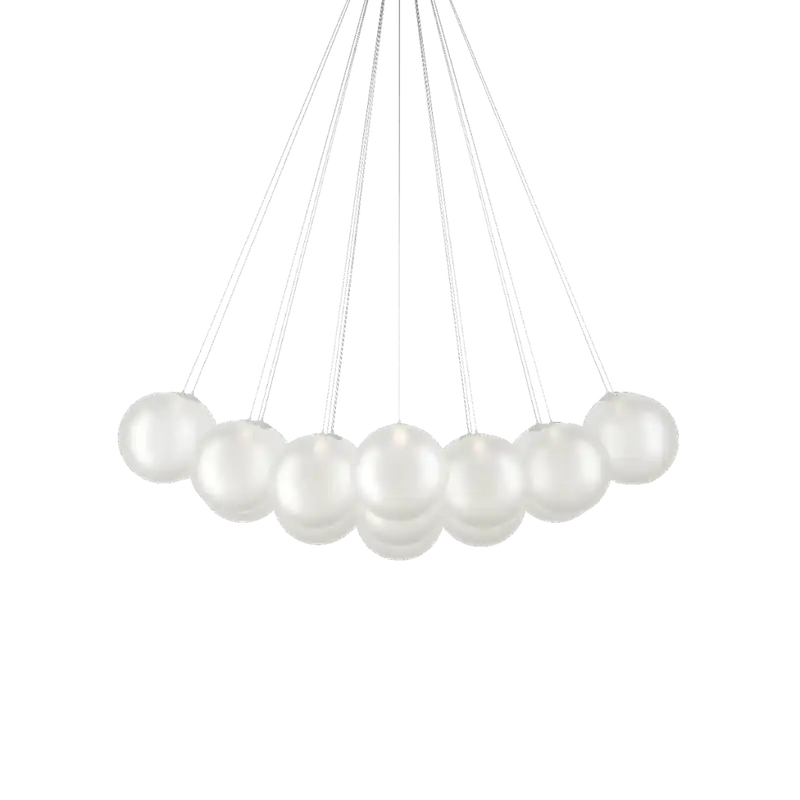 Lodes Random Cloud 23 ø28, závěsné svítidlo LED 23 x 5W 2700K, bílé sklo, rozměr 172x139cm Pouze Dnes