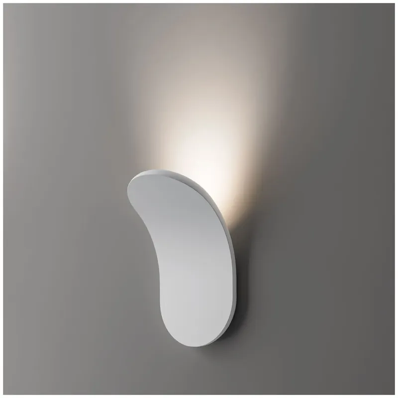 Autentický Axolight Lik, nástěnné svítidlo pro nepřímé osvětlení, 16W LED 2700K stmívatelné, bílá, výška 17,8cm