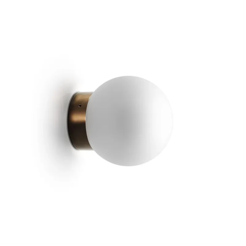 Časově Omezené Il Fanale Foam, nástěnné svítidlo, 1xE27 max 10W, morocco/mléčné sklo, prům. 12cm, IP44