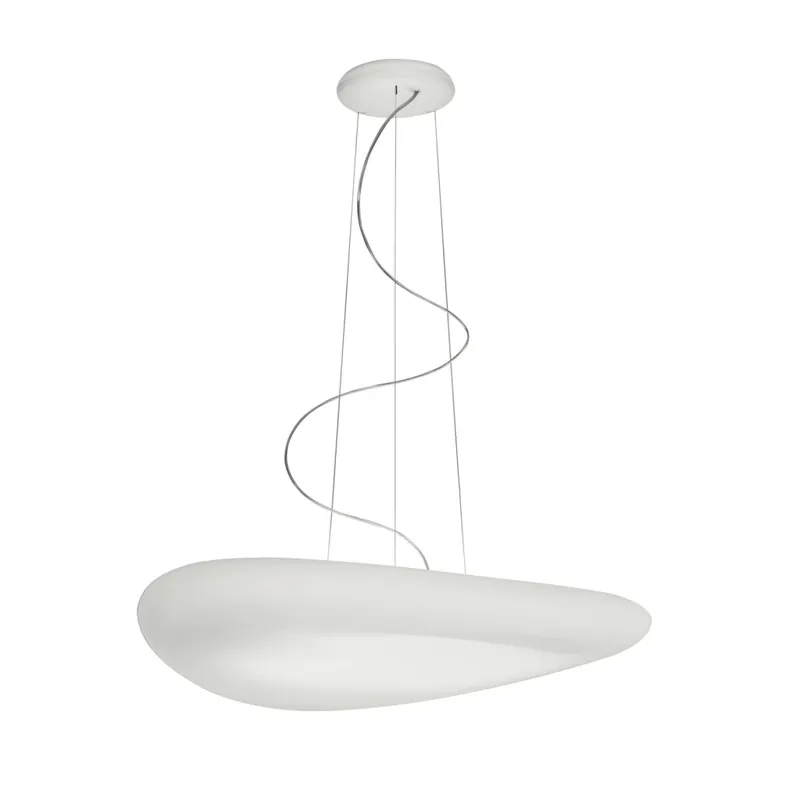 Stilnovo Mr.Magoo, závěsné svítidlo z polyethylenu, 23W LED 3000K stmívatelné Phase-Cut, průměr 52cm Nová Kolekce