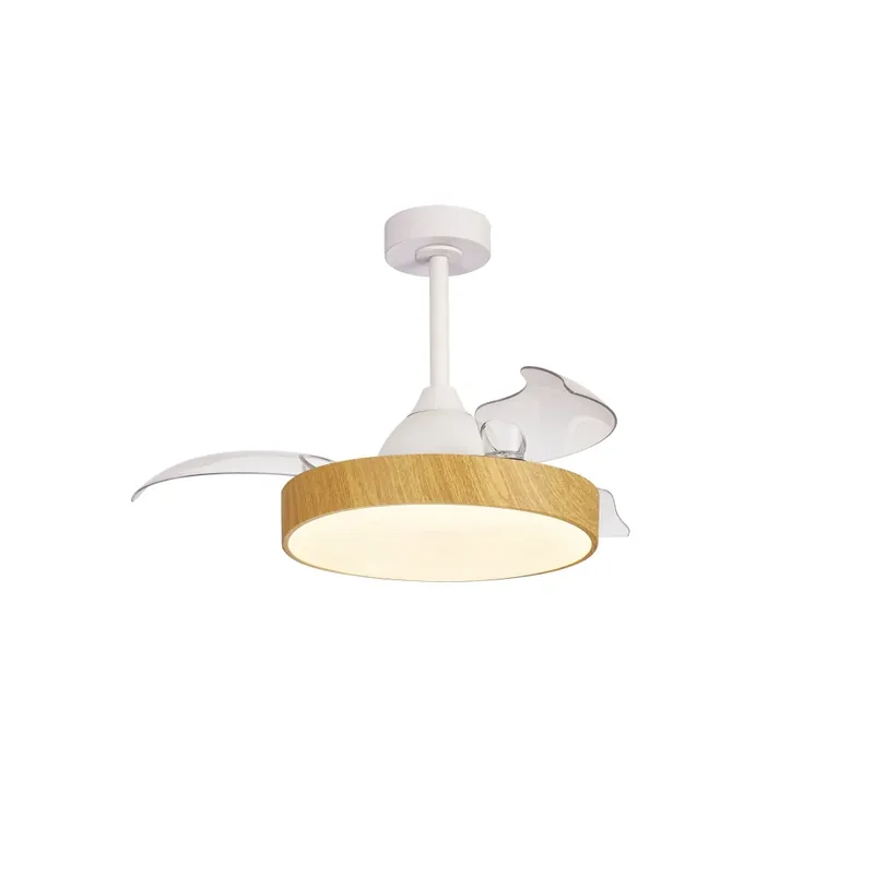 Nejlepší Cena Mantra Alaska Mini, rozvinovací ventilátor se svítidlem a dálk. ovladačem, LED 45W 2700-5000K, dřevěná, průměr 45/93cm