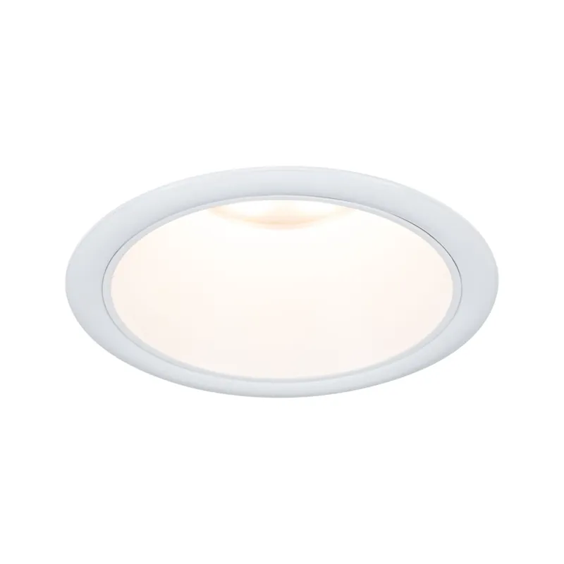 Expresní Doručení Paulmann Cole Coin, bodovka v bílé úpravě, 1x6W LED 2700K tříkrokové stmívání, prům. 8,8cm, IP44