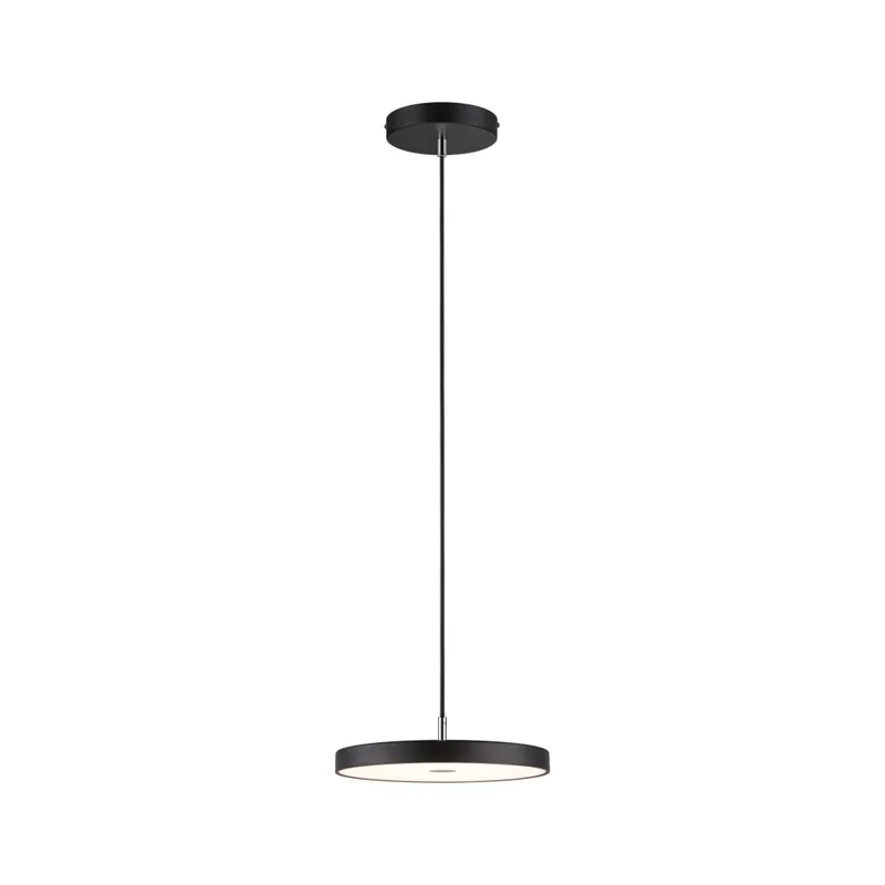 Paulmann Hildor, závěsné svítidlo, 1x17W LED 2700K Zigbee, černá, průměr 31cm Jen Po Omezenou Doba
