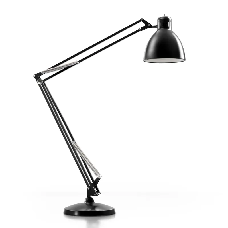 Leucos JJ Great, černá stojací lampa se stmívačem, 1x45W LED 2700/3000K, výška 285cm Pouze Dnes