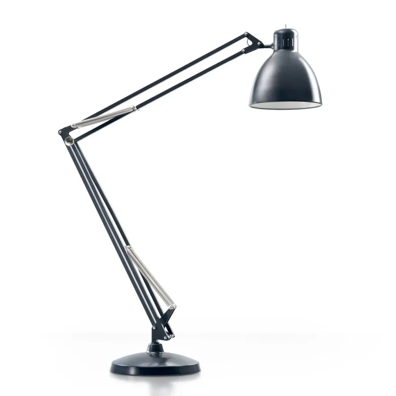 Leucos JJ Great, modrá stojací lampa se stmívačem, 1x45W LED 2700/3000K, výška 285cm Poslední Šance