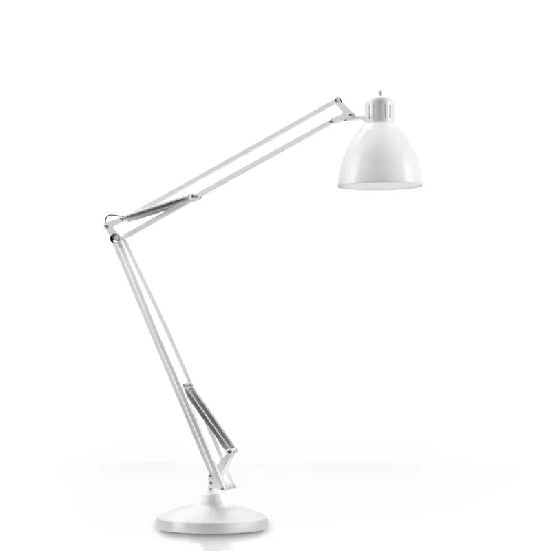 Leucos JJ Big, bílá stojací lampa se stmívačem, 1x45W LED 2700/3000K, výška 225cm Hit Sezóny