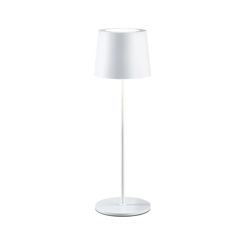 Paulmann Gilo, bílá lampička na baterii, 2,8W LED 2700K dotykové ovládání, výška 35cm, IP44 Koupit Online