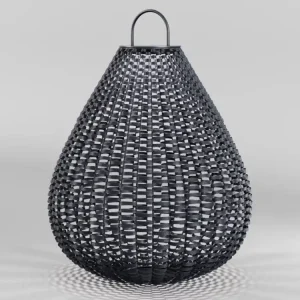 MAYTONI PLET, DEKORATIVNÍ ZAHRADNÍ SVÍTIDLO LED 5W, ČERNÁ RATAN 61CM, IP65 Akční Cena