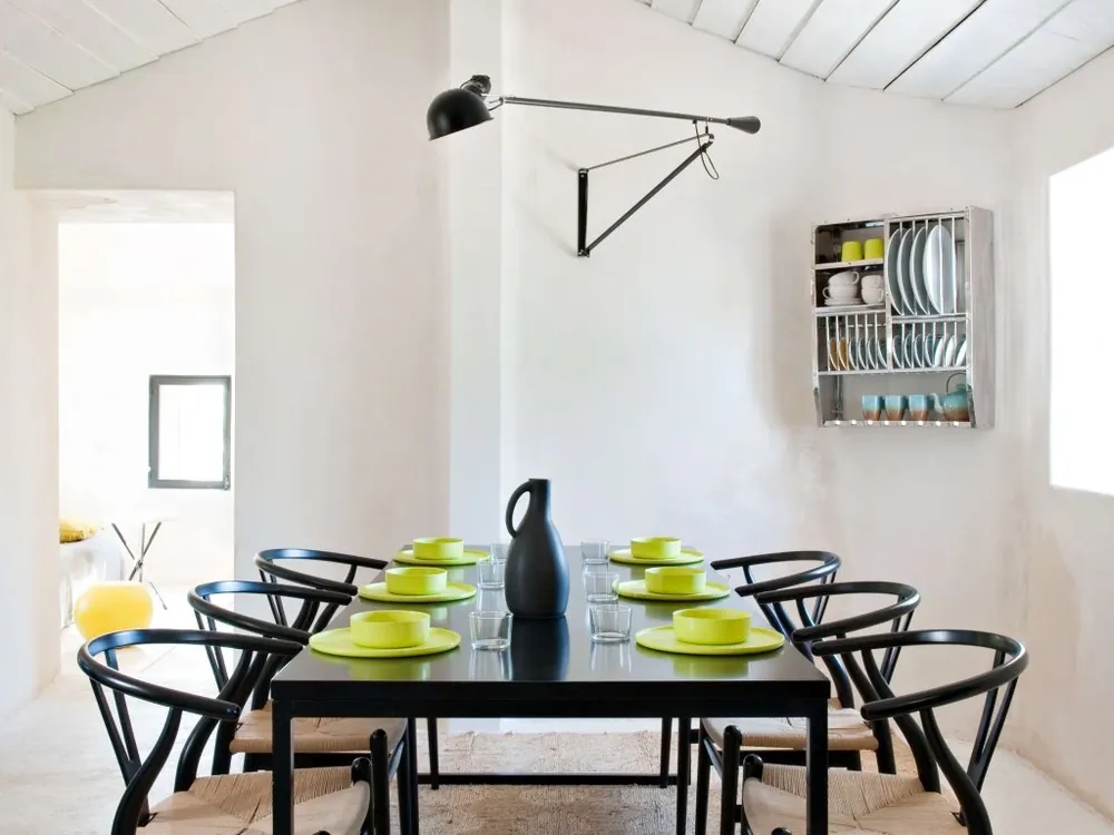 FLOS 265, Nástěnná lampa s ramenem 205cm, Černá/Bílá E27 75W Novinka