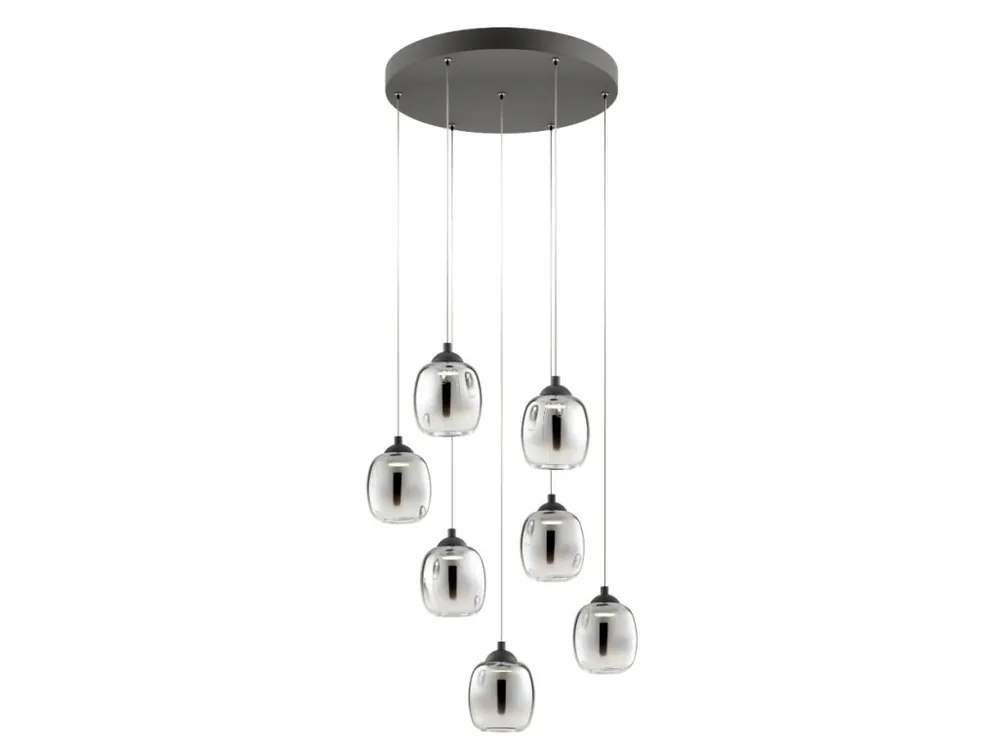 Horká Nabídka REDO GROUP KHADI, ZÁVĚSNÉ SVÍTIDLO, ČERNÁ LED 35.5W, 3000K, 3-STEP