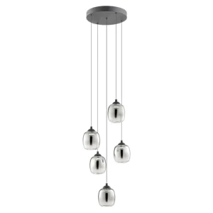 REDO GROUP KHADI, ZÁVĚSNÉ LED SVÍTIDLO, ČERNÁ 26W, 3000K, 3-STEP Akce