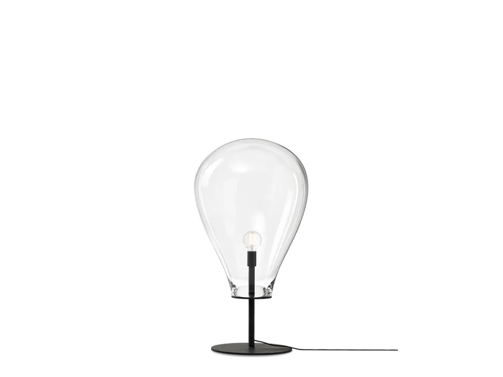 Bomma Tim large, Stolní lampa z foukaného křišťálu, 1xE27 Vrácení Zdarma