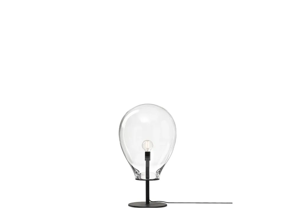 Bomma Tim small, Stolní lampa z foukaného křišťálu, 1xE27 Víkendová Akce