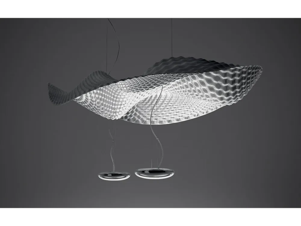 Artemide Cosmic Angel, designové závěsné svítidlo leštěný chrom, R7s 2x11W Cenový Hit
