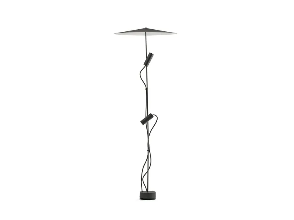 Faro Barcelona Clap 1266, Stojací lampa, černá 2x6W 3000K Dokud Zásoby Vydrží