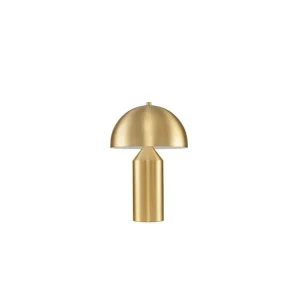 Stolní lampa BOLT mosazný zlatý kov E27 1x12W 230V IP20 bez žárovky - NOVA LUCE Rychlé Dodání