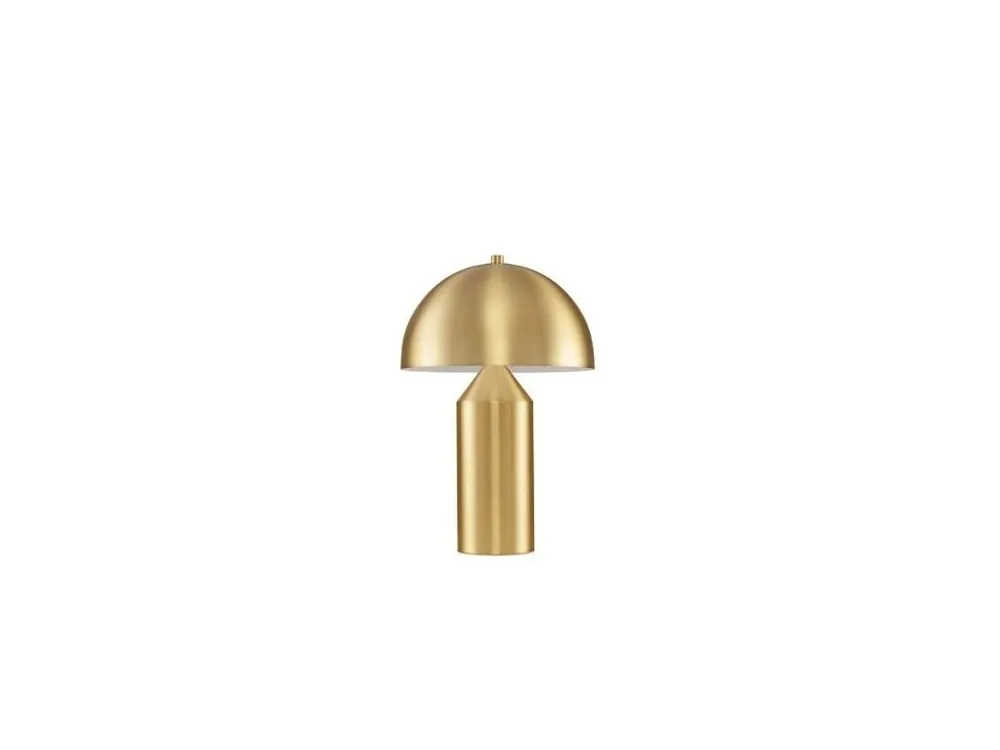 Stolní lampa BOLT mosazný zlatý kov E27 1x12W 230V IP20 bez žárovky - NOVA LUCE Rychlé Dodání