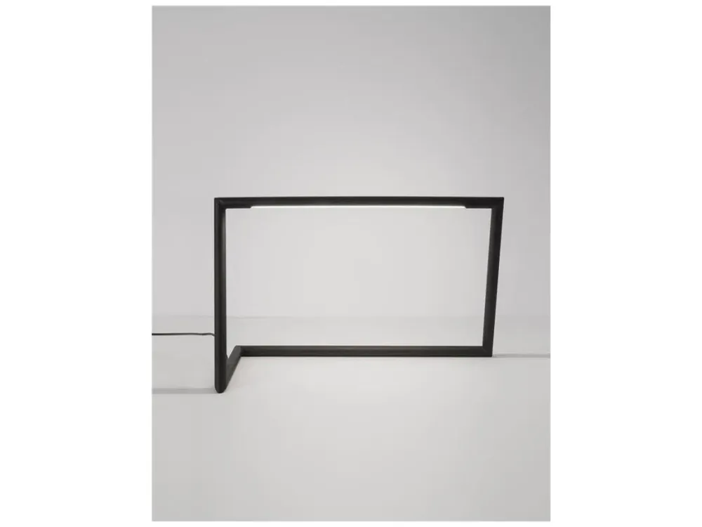 Koupit Online Stolní lampa ENSIO černý hliník a akryl LED 7W 3V 3000K IP20 - NOVA LUCE