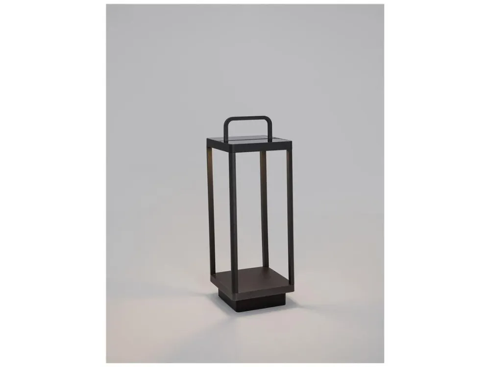 Venkovní stojací lampa BALI antracitový hliník LED 2W 3000K 5V DC 108st. IP65 solární / USB kabel / vypínač na těle / stmívatelné - NOVA LUCE Ihned K Objednání