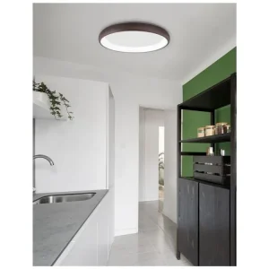 Top Prodej Stropní svítidlo ALBI hnědý hliník a akryl LED 50W 230V 3000K IP20 stmívatelné - NOVA LUCE
