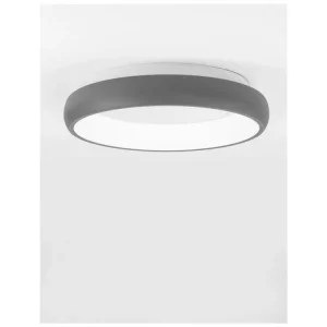 Levný Stropní svítidlo ALBI šedý hliník a akryl LED 32W 230V 3000K IP20 stmívatelné - NOVA LUCE