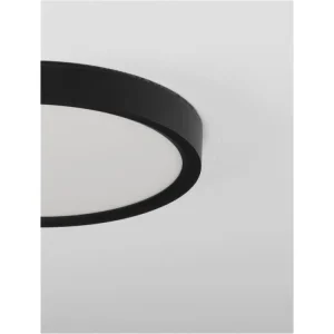 Stropní svítidlo DIXIE LED stropní svítidlo černá 18W 3000K/4000K/6500K D220 H25 - NOVA LUCE Víkendová Akce