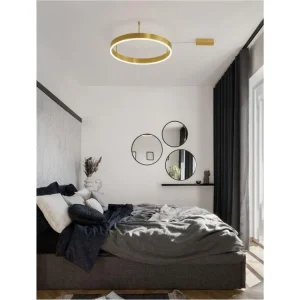 Stropní svítidlo MOTIF LED stropní svítidlo mosazný hliník 3000K IP20 40W 220-240V stmívatelné - NOVA LUCE Levný