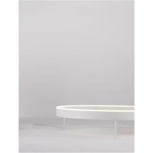 Autentický Stropní svítidlo MOTIF LED stropní svítidlo bílý hliník 3000K 48W IP20 220-240V stmívatelné - NOVA LUCE
