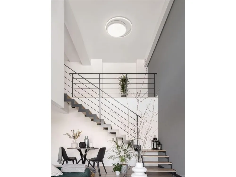 Nakupujte Hned Stropní svítidlo ODREY stropní svítidlo bílá ocel, akryl, hliník LED 30W eaglerise driver - NOVA LUCE
