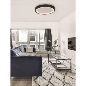 Nakupujte Hned Stropní svítidlo NODI černý hliník a akryl LED 30W 230V 3000K IP20 - NOVA LUCE