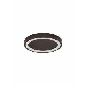 Stropní svítidlo NODI kávově hnědý hliník a akryl LED 30W 230V 3000K IP20 - NOVA LUCE Jen Po Omezenou Doba